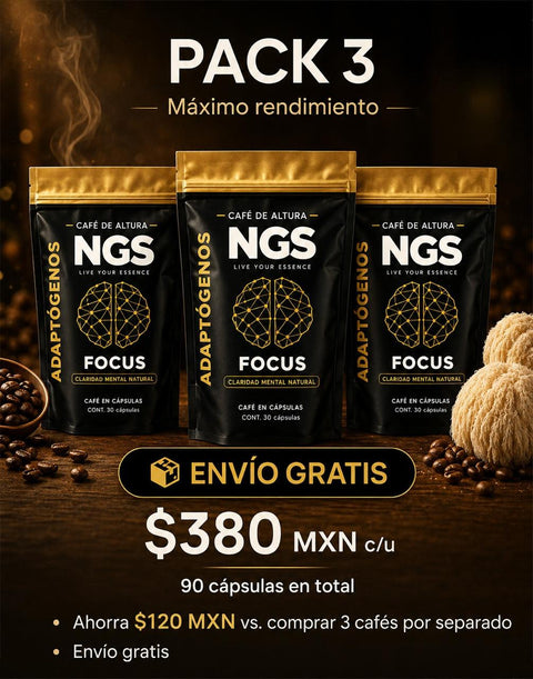 NGS Café — pack de 30 cápsulas (30 días)